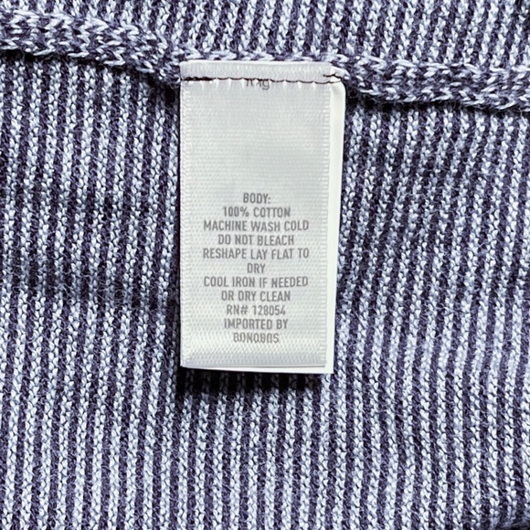 NEW Bonobos Lightweight Feeder Stripe Crewneck Sweater - Picture 6 of 8